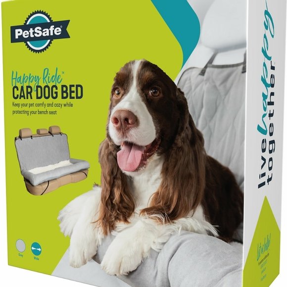 PetSafe Happy Ride Car Seat Dog Bed Bucket~ GREY-